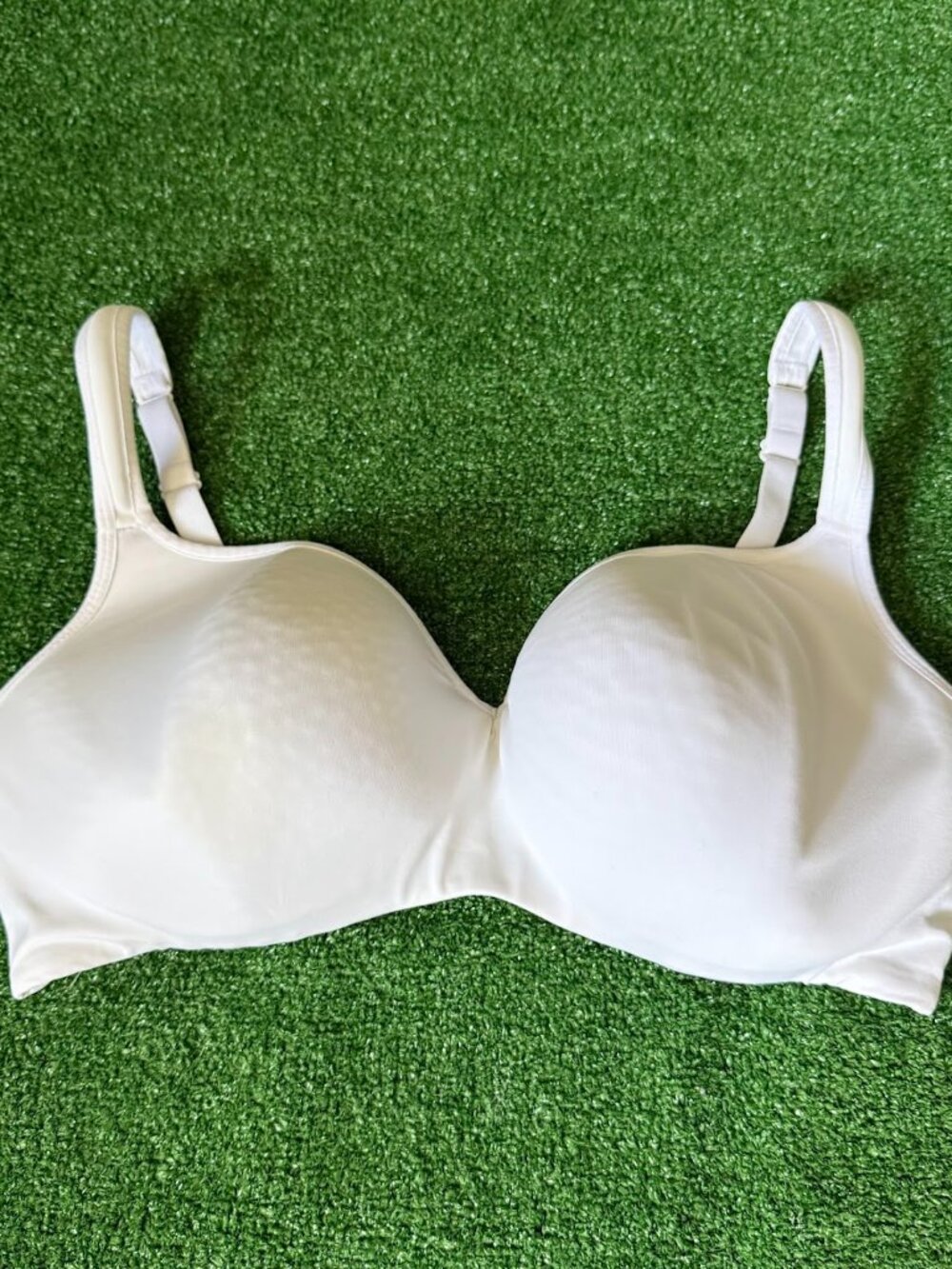 Cacique Lane Bryant White Lightly Lined Balconette Bra Underwire Lingerie 40DDD